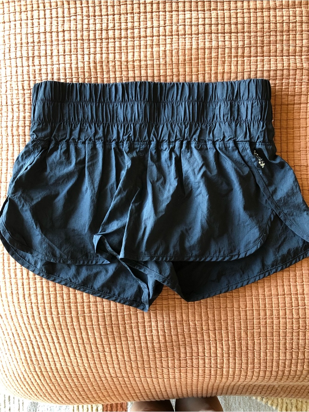 Women’s black the Way Home Shorts (low rise version)